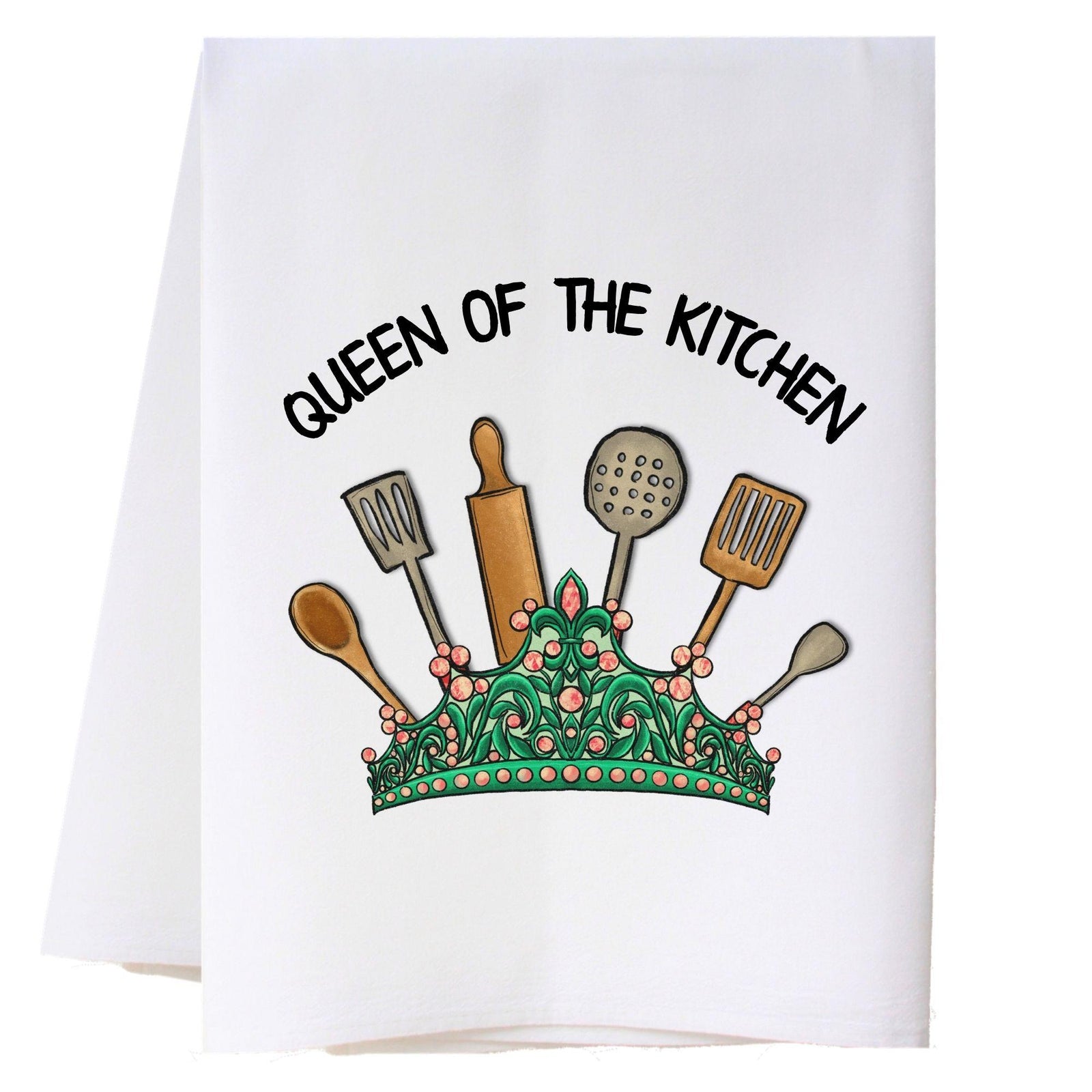 Queen Of The Kitchen Kitchen Towel Kitchen Towels - Southern Sisters