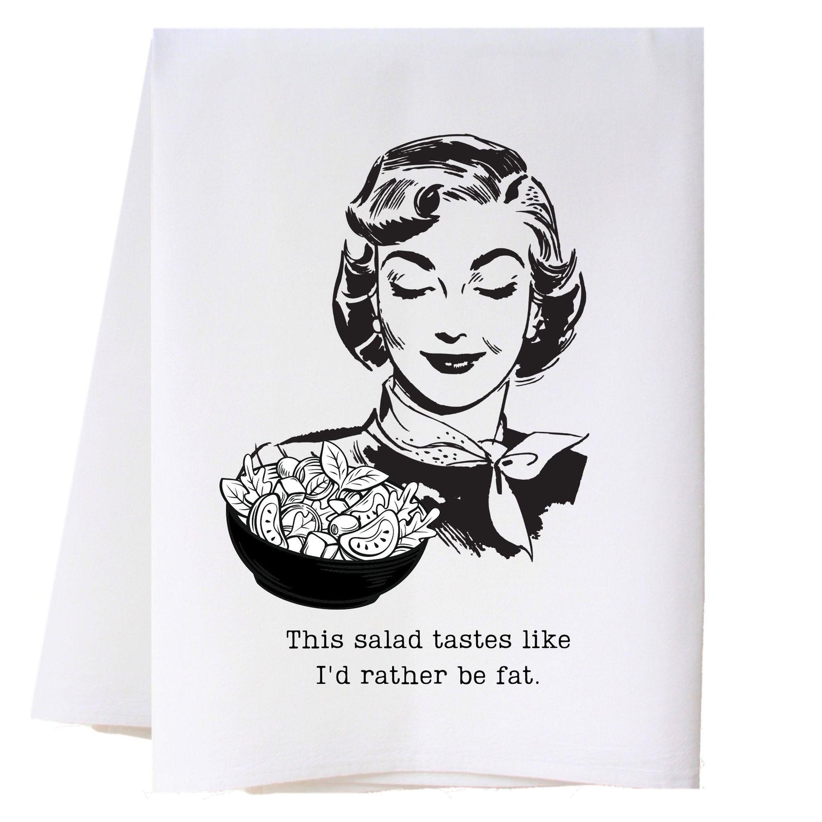 Rather Be Fat Kitchen Towel Kitchen Towels - Southern Sisters
