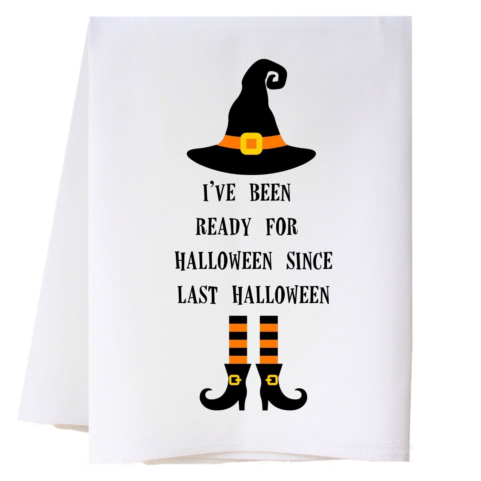 Ready For Halloween Kitchen Towel