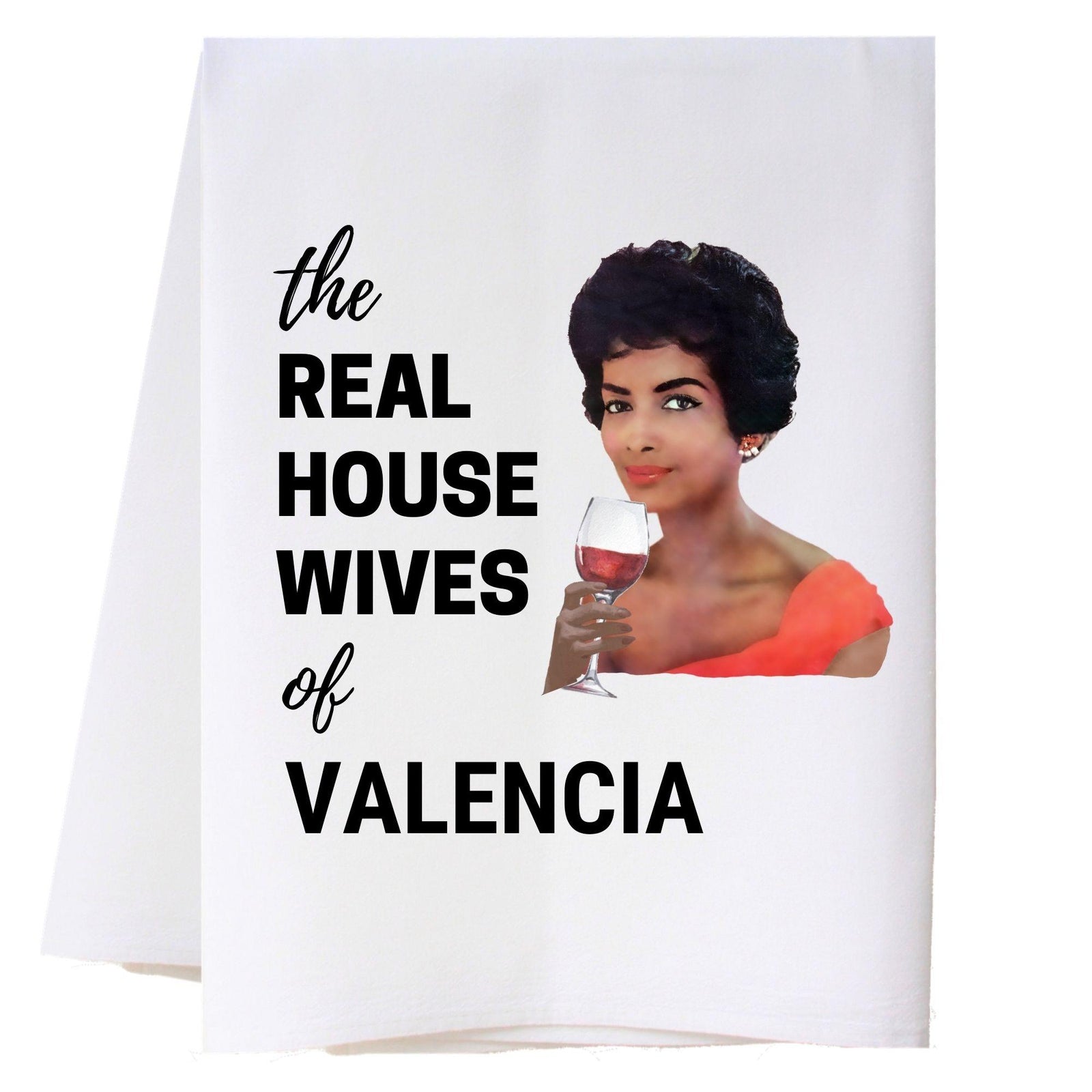 Real Housewives Elegant Diva Kitchen Towel