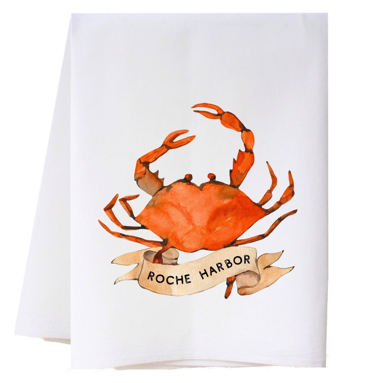 Red Crab Hometown Kitchen Towel Kitchen Towels - Southern Sisters