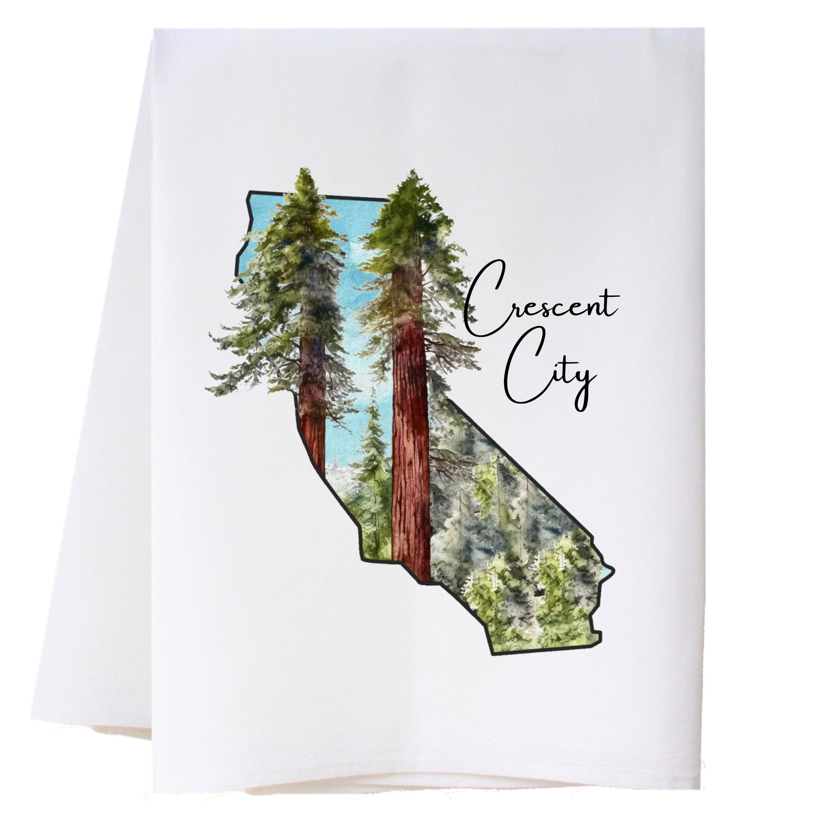 Redwood California State Kitchen Towel Kitchen Towels - Southern Sisters