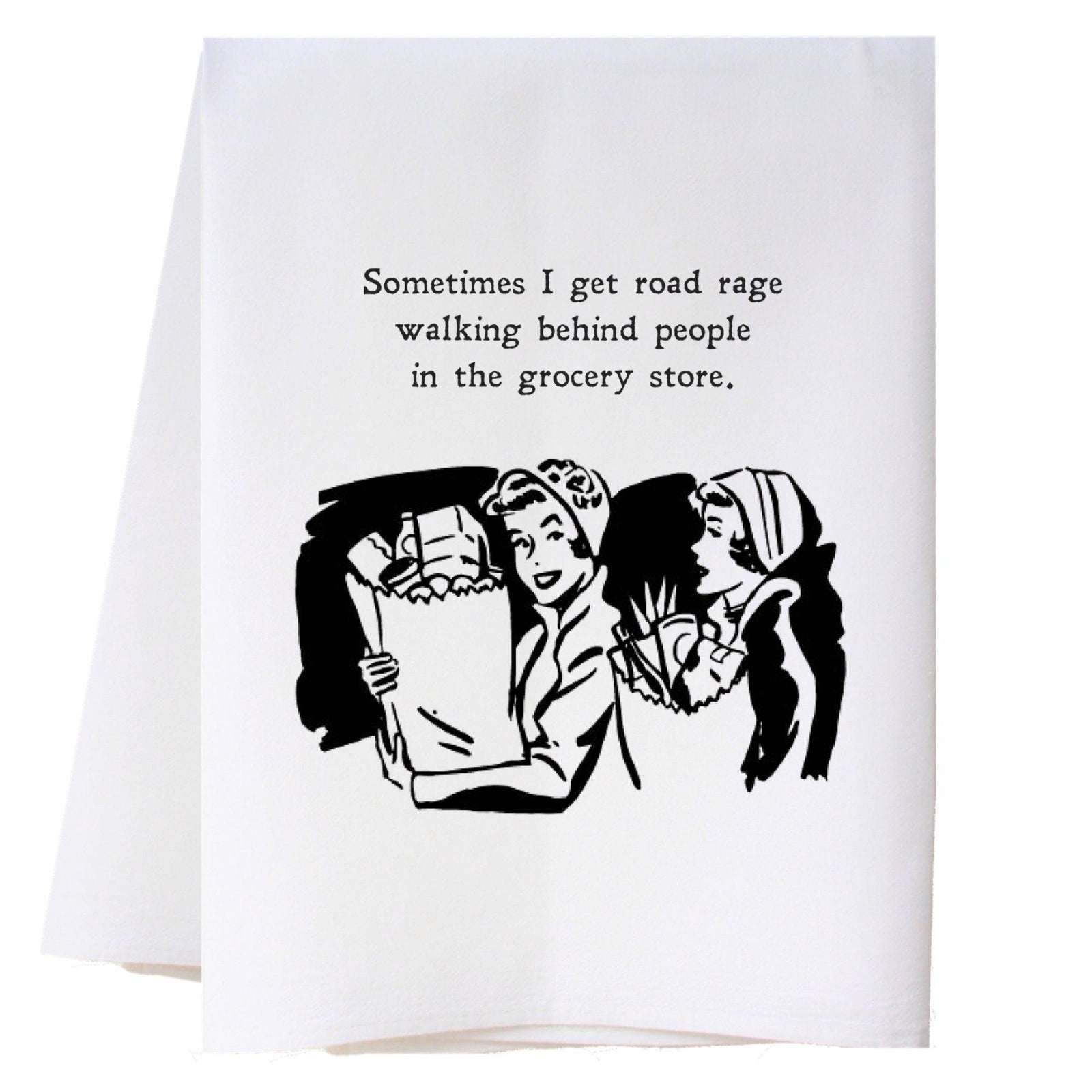 Road Rage Kitchen Towel Kitchen Towels - Southern Sisters