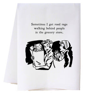 Road Rage Kitchen Towel Kitchen Towels - Southern Sisters