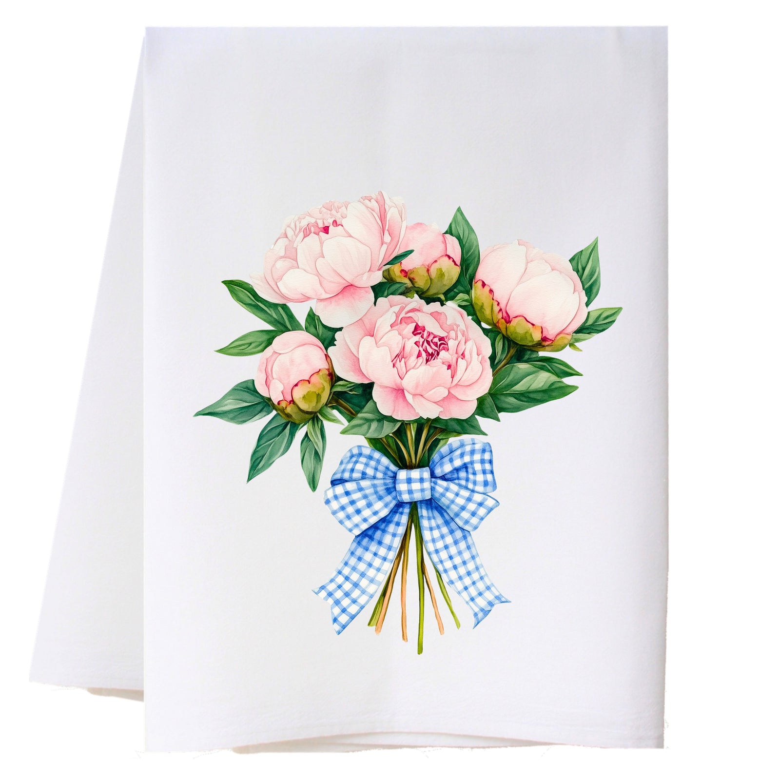 Spring Peonies Kitchen Towel Kitchen Towels - Southern Sisters