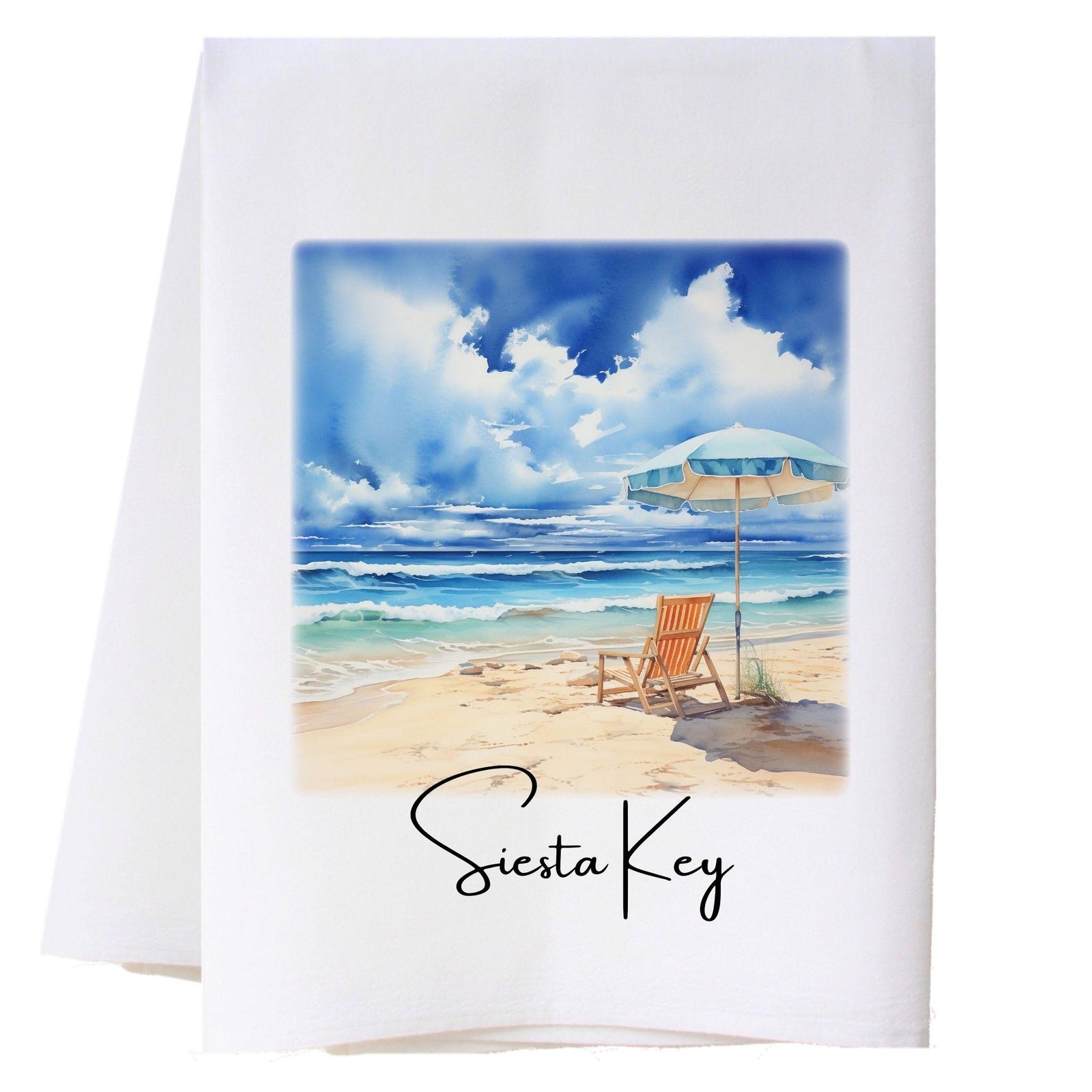 Sandy Beach 2 Kitchen Towel Kitchen Towels - Southern Sisters