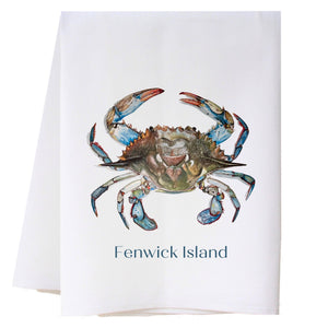Sea Crab Kitchen Towel Kitchen Towels - Southern Sisters