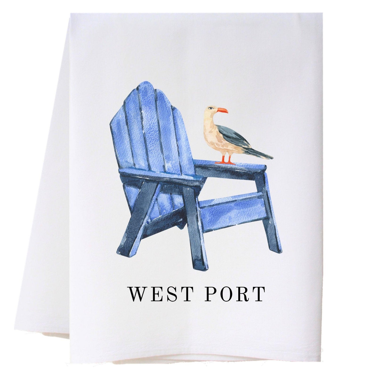 Seagull And Adirondack Kitchen Towel Kitchen Towels - Southern Sisters
