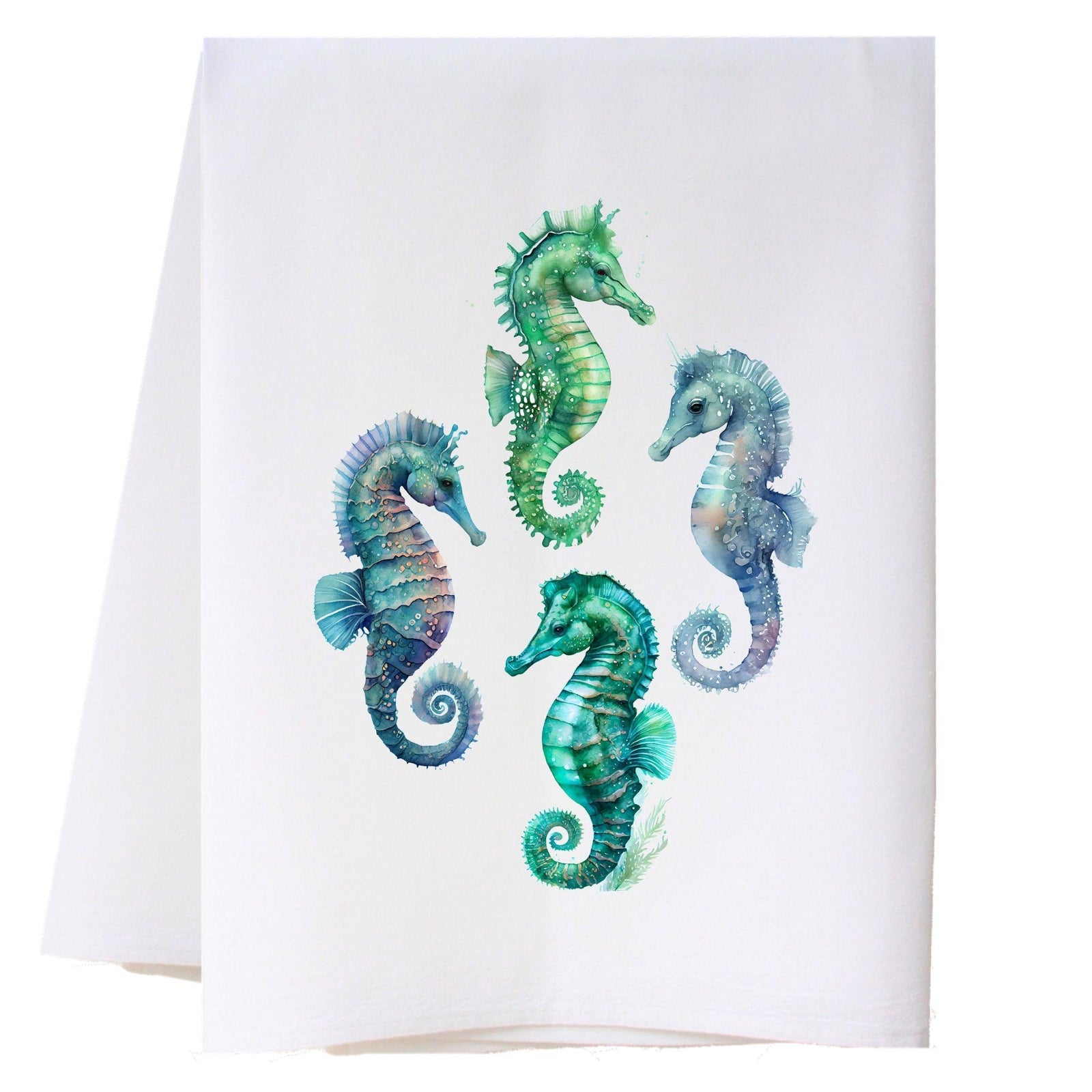 Seahorse Quartet Kitchen Towel