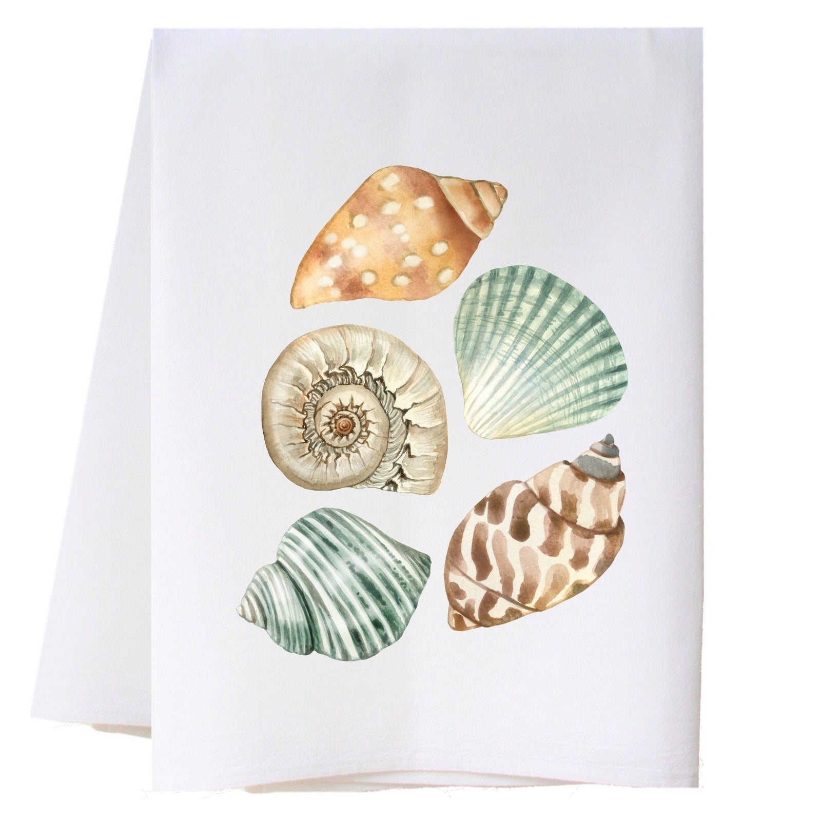 Seashell Group Kitchen Towel