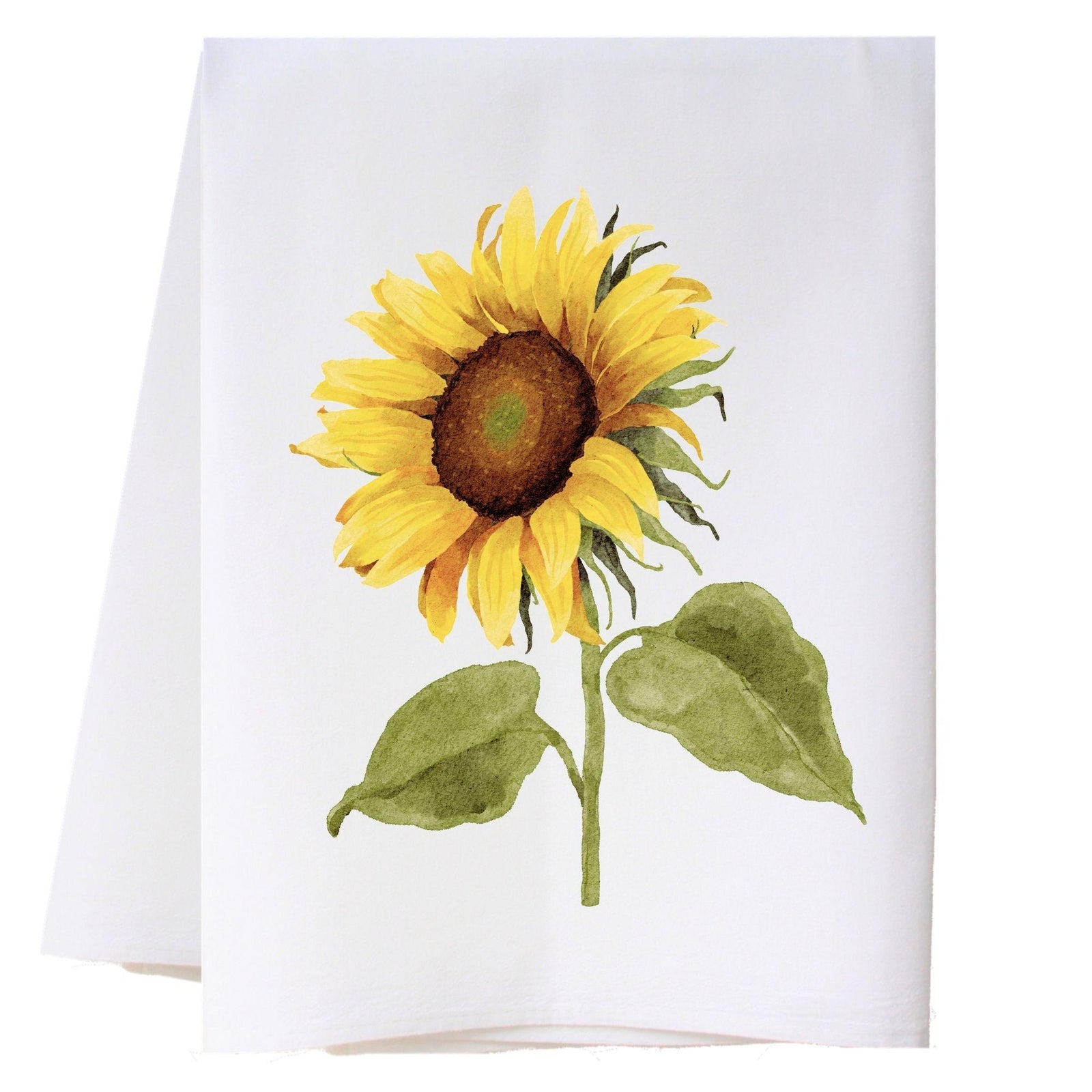 Single Sunflower Kitchen Towel Kitchen Towels - Southern Sisters