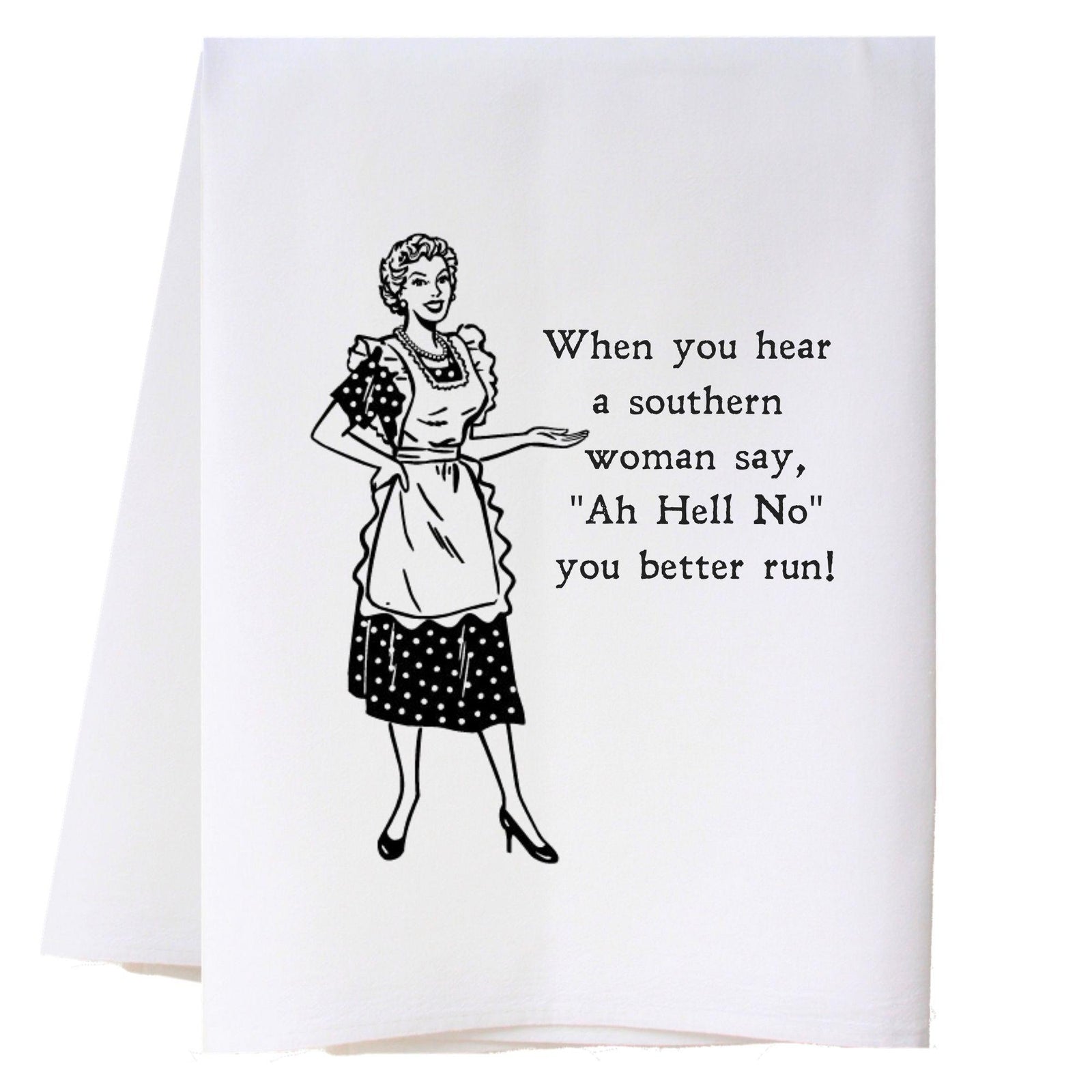 Southern Woman Kitchen Towel Kitchen Towels - Southern Sisters