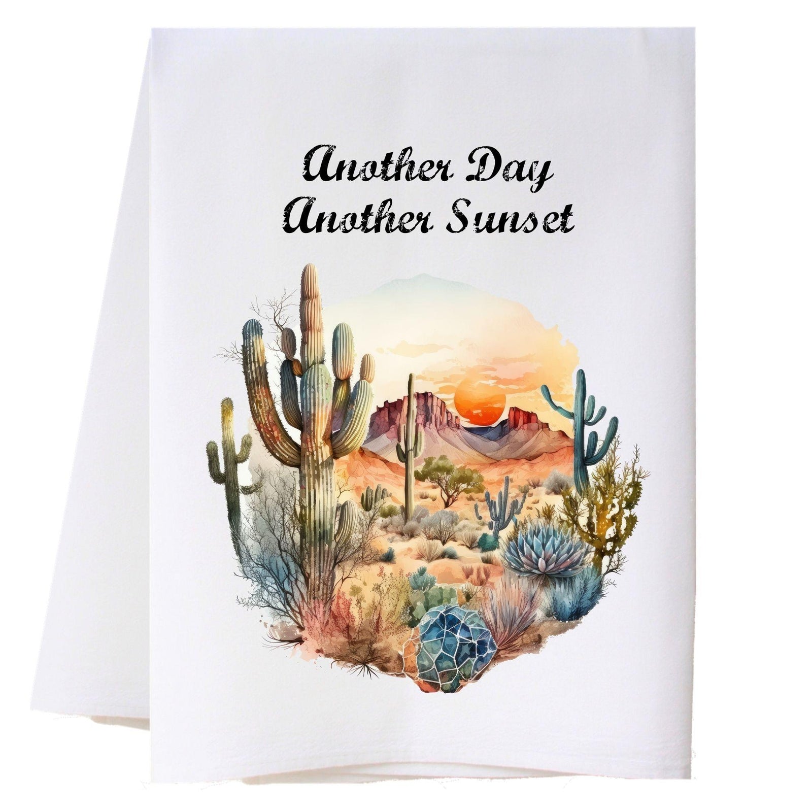 Southwest Landscape 1 Kitchen Towel Kitchen Towels - Southern Sisters