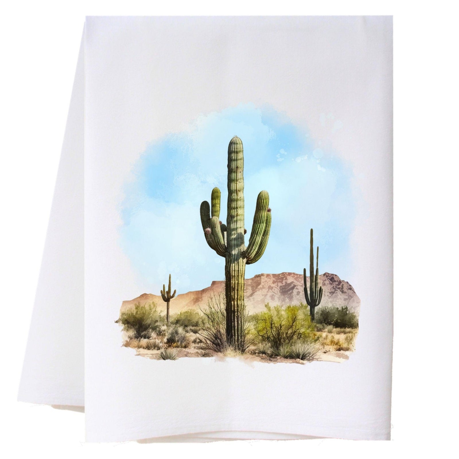 Southwest Landscape 2 Kitchen Towel Kitchen Towels - Southern Sisters