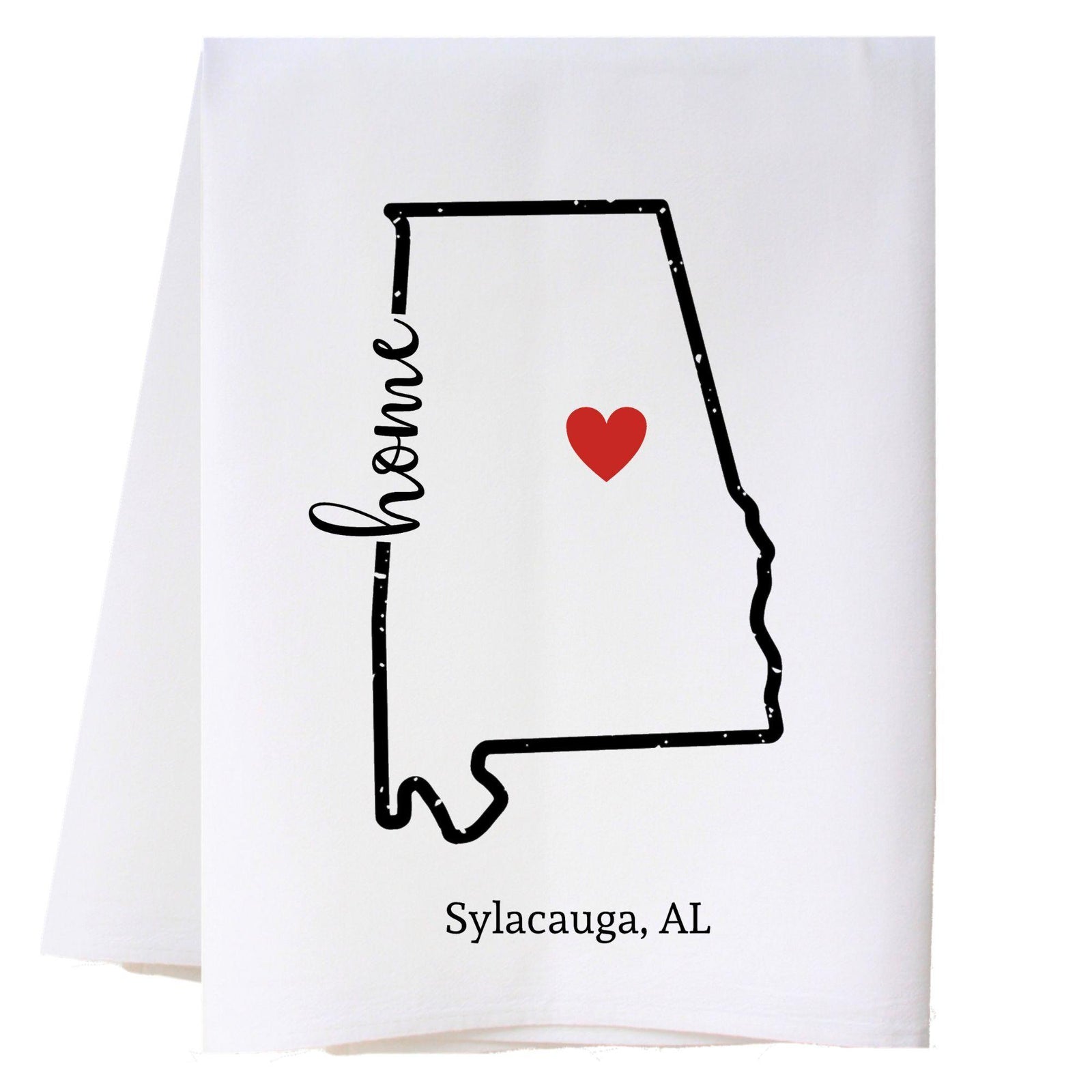 State Outline Home Kitchen Towel Kitchen Towels - Southern Sisters