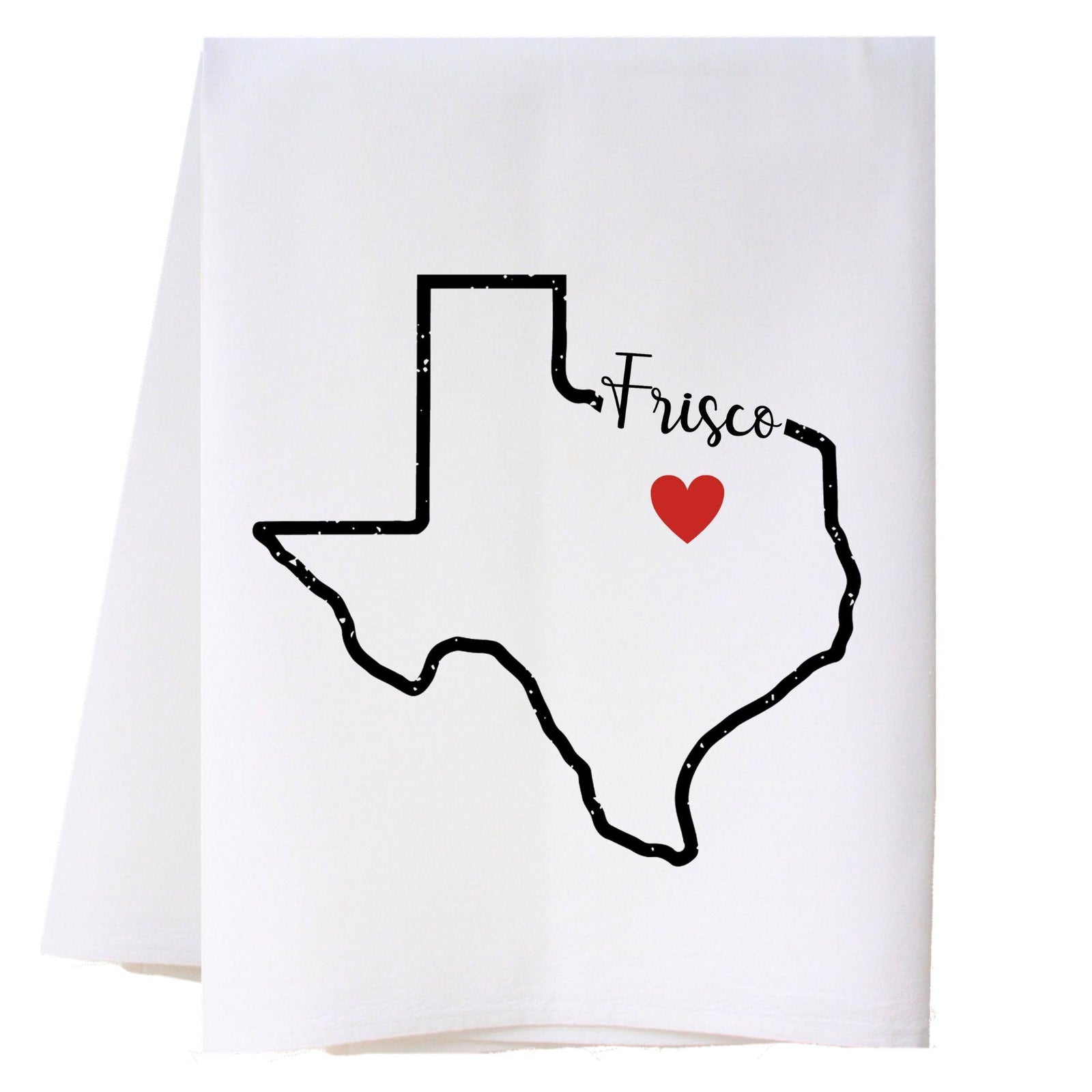State Outline Hometown Kitchen Towel Kitchen Towels - Southern Sisters