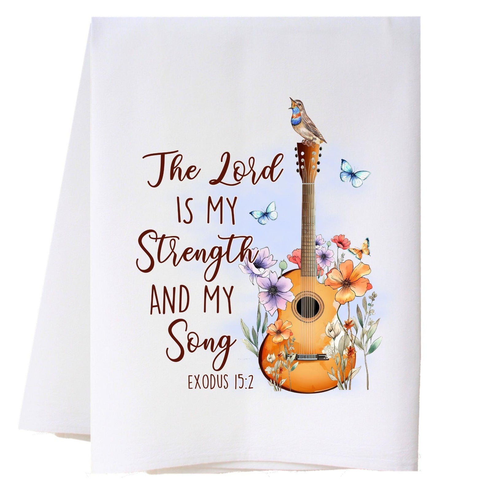 Strength And Song Kitchen Towel