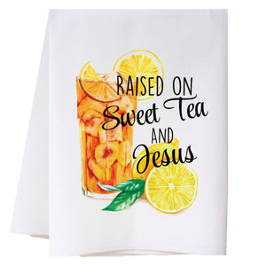 Sweet Tea And Jesus Kitchen Towel Kitchen Towels - Southern Sisters