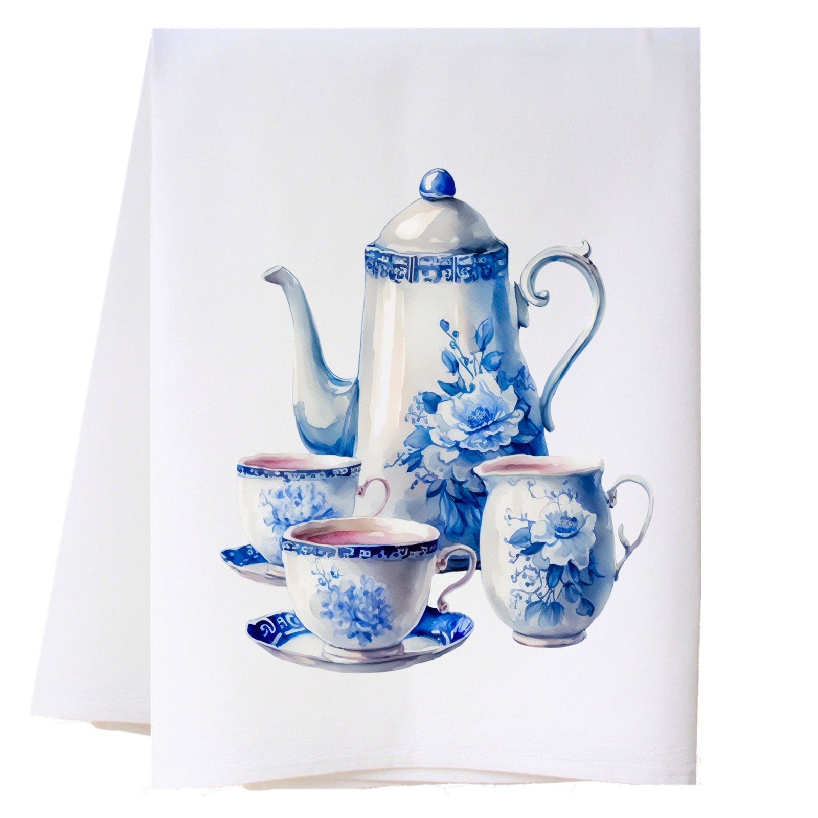 Tea Set Kitchen Towel Kitchen Towels - Southern Sisters