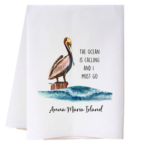 The Ocean Is Calling Kitchen Towel Kitchen Towels - Southern Sisters
