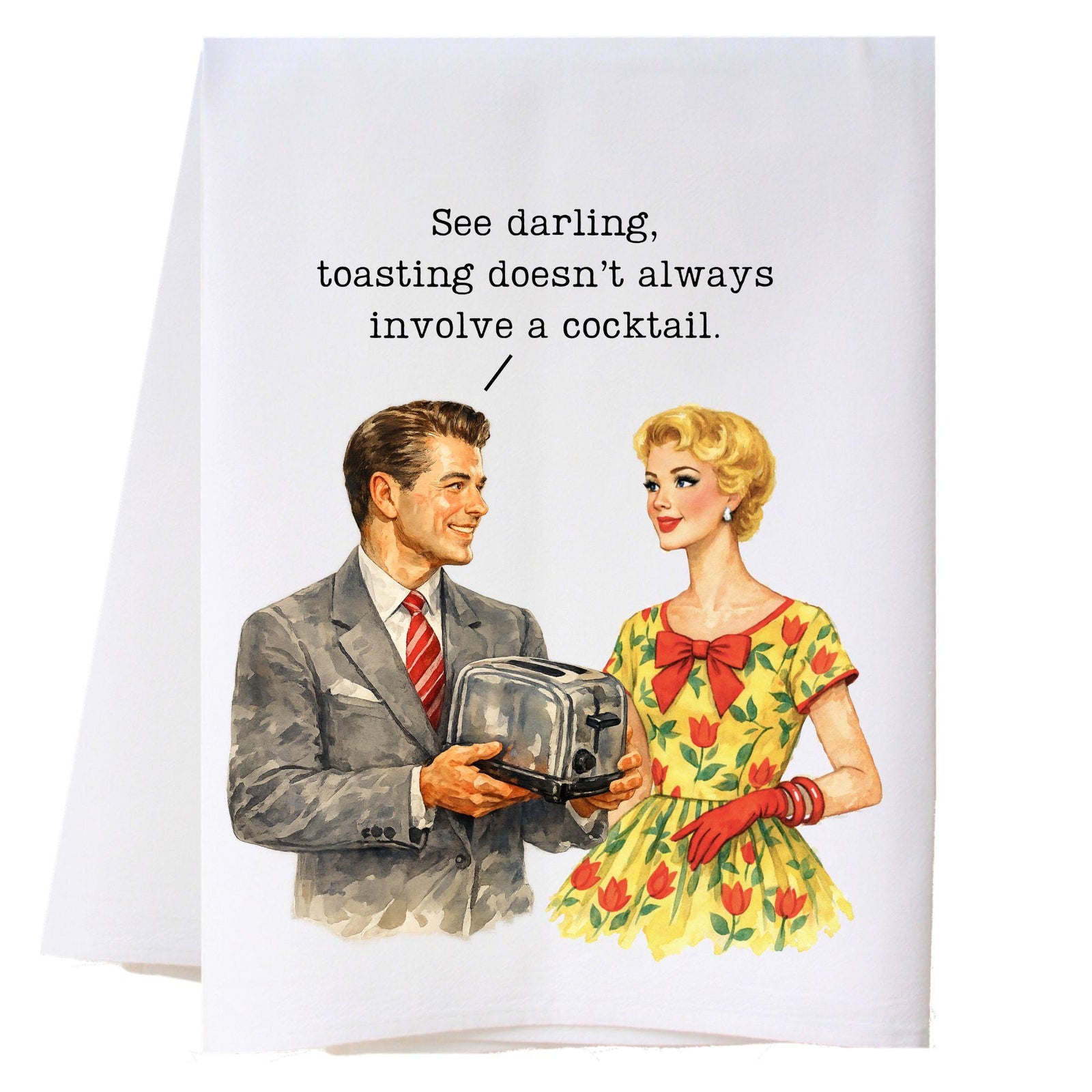 Toasting Kitchen Towel Kitchen Towels - Southern Sisters