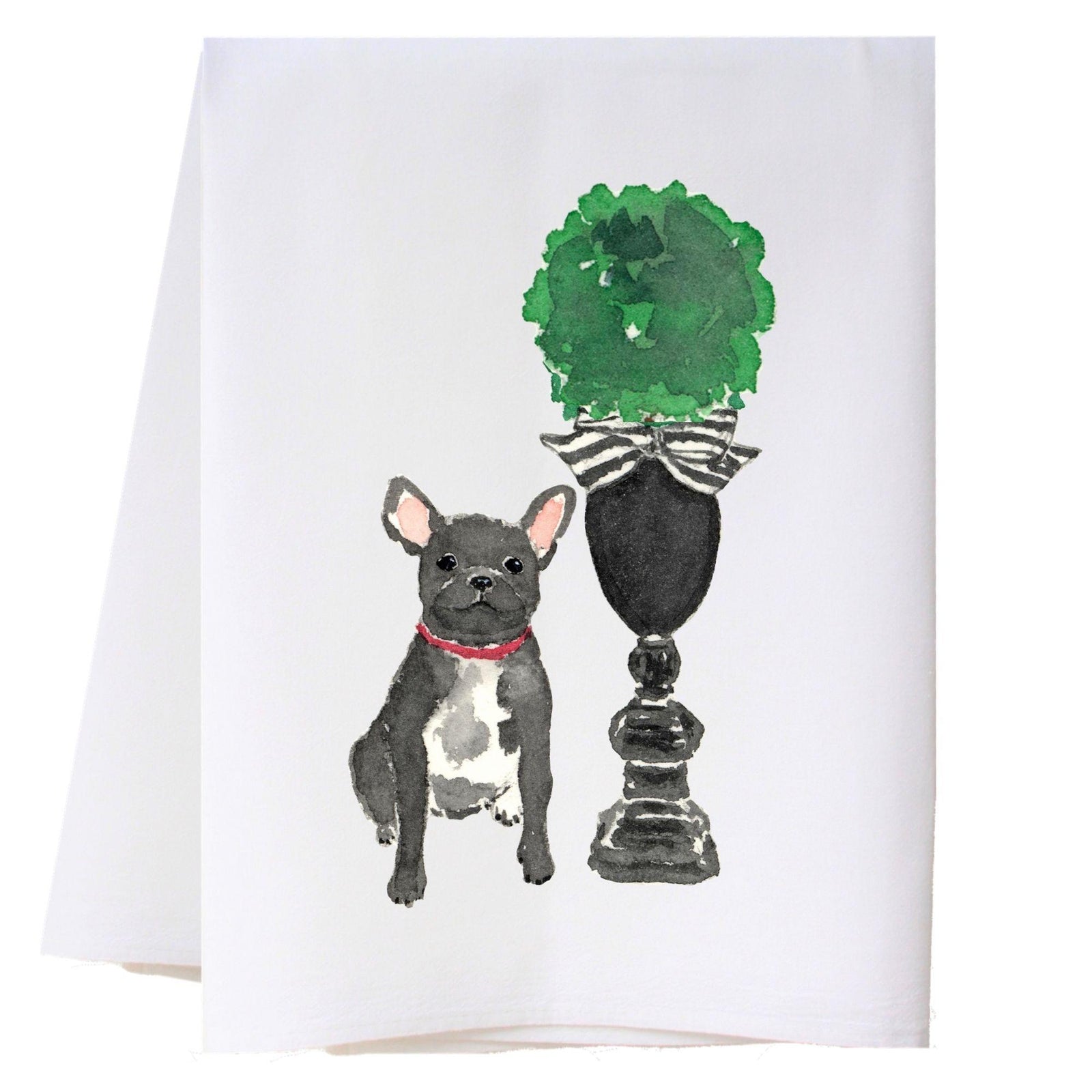 Topiary And Terrier Kitchen Towel Kitchen Towels - Southern Sisters