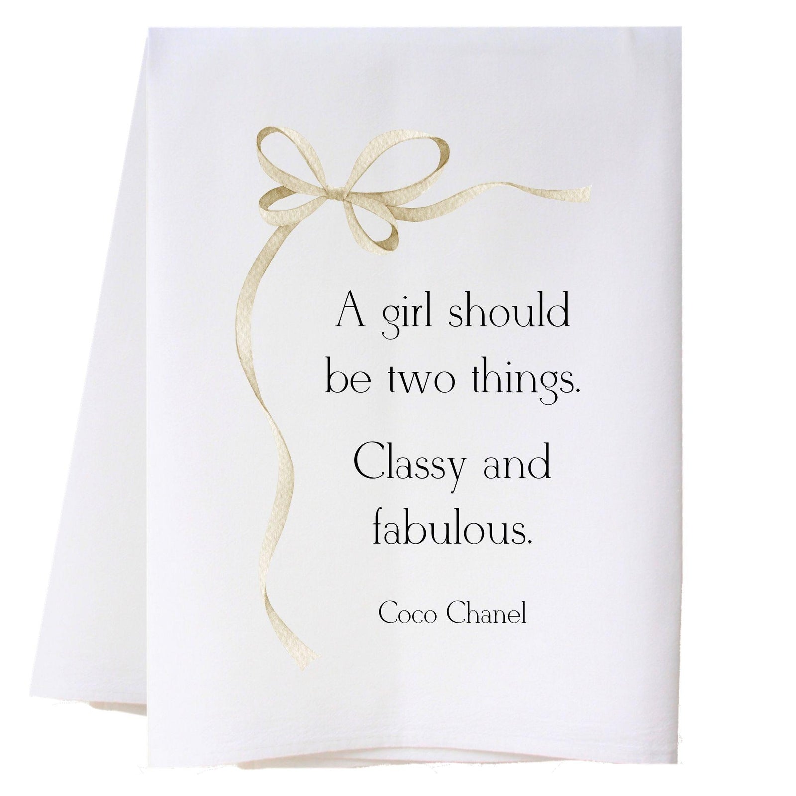 Two Things Kitchen Towel
