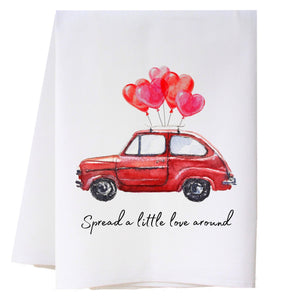 Valentine Car Kitchen Towel