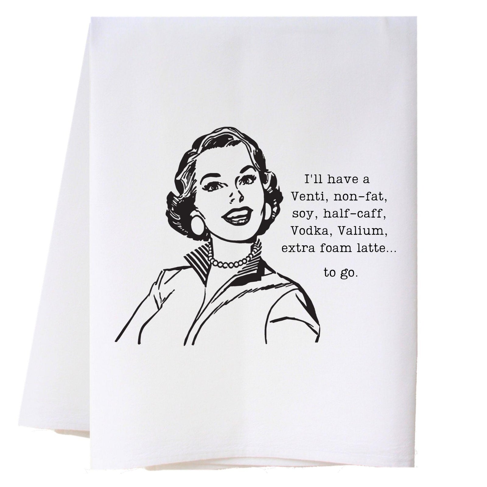 Venti To Go Kitchen Towel Kitchen Towels - Southern Sisters