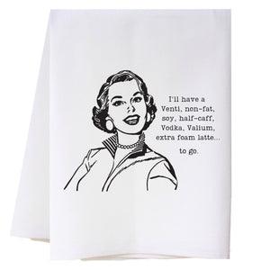 Venti To Go Kitchen Towel Kitchen Towels - Southern Sisters