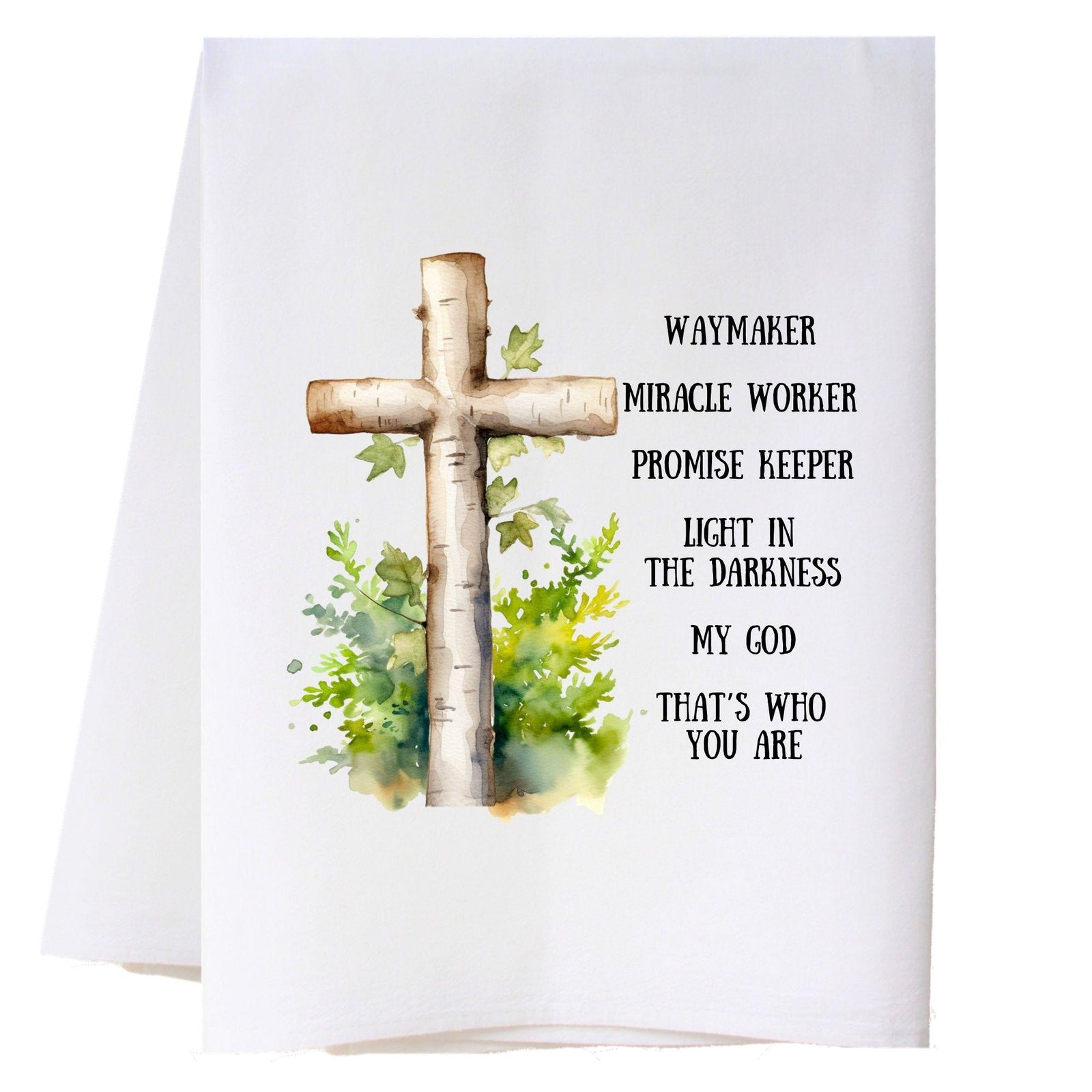 Waymaker Cross Kitchen Towel