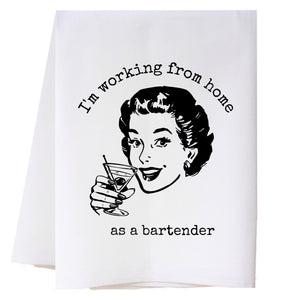 Working From Home Kitchen Towel