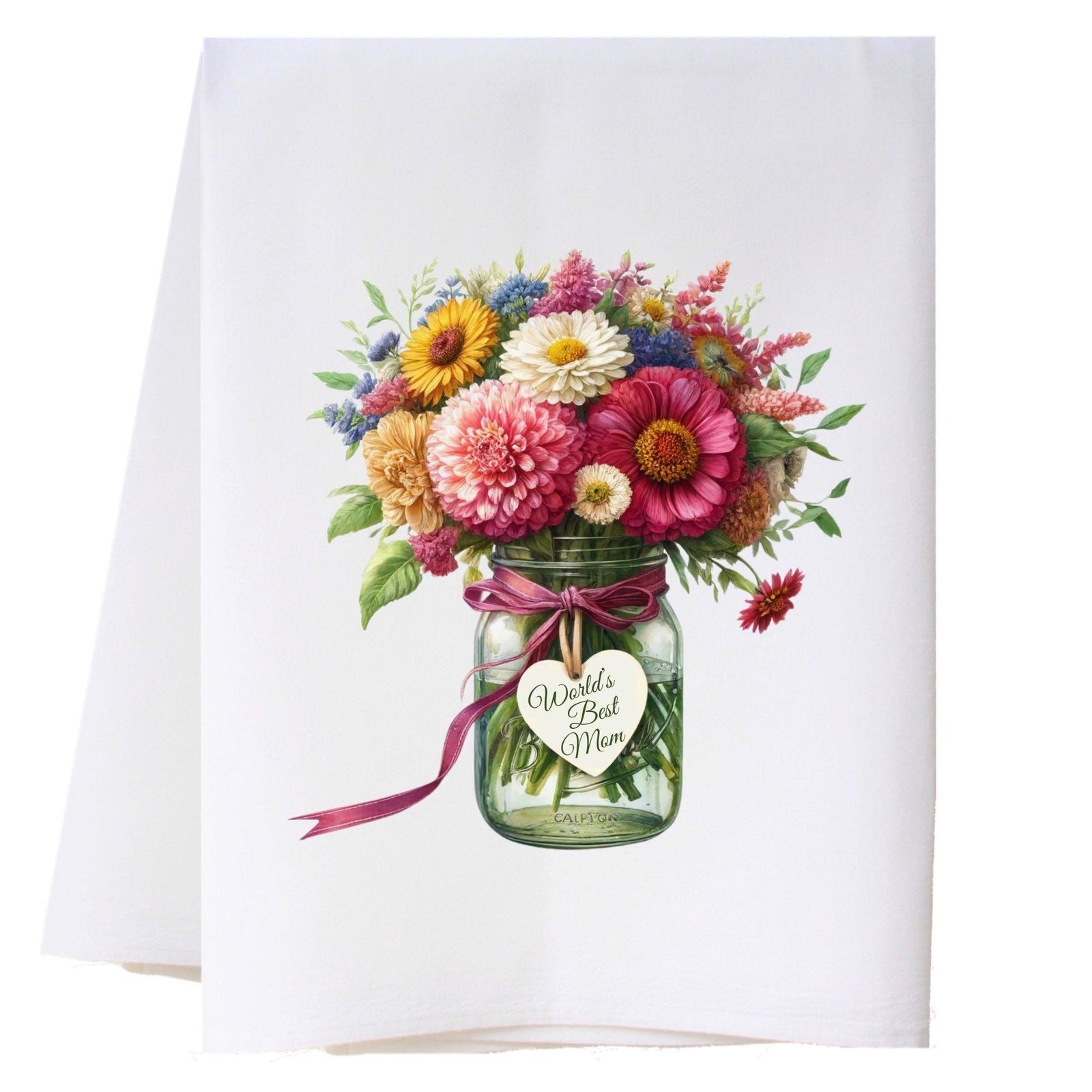World's Best Mom Kitchen Towel Kitchen Towels - Southern Sisters