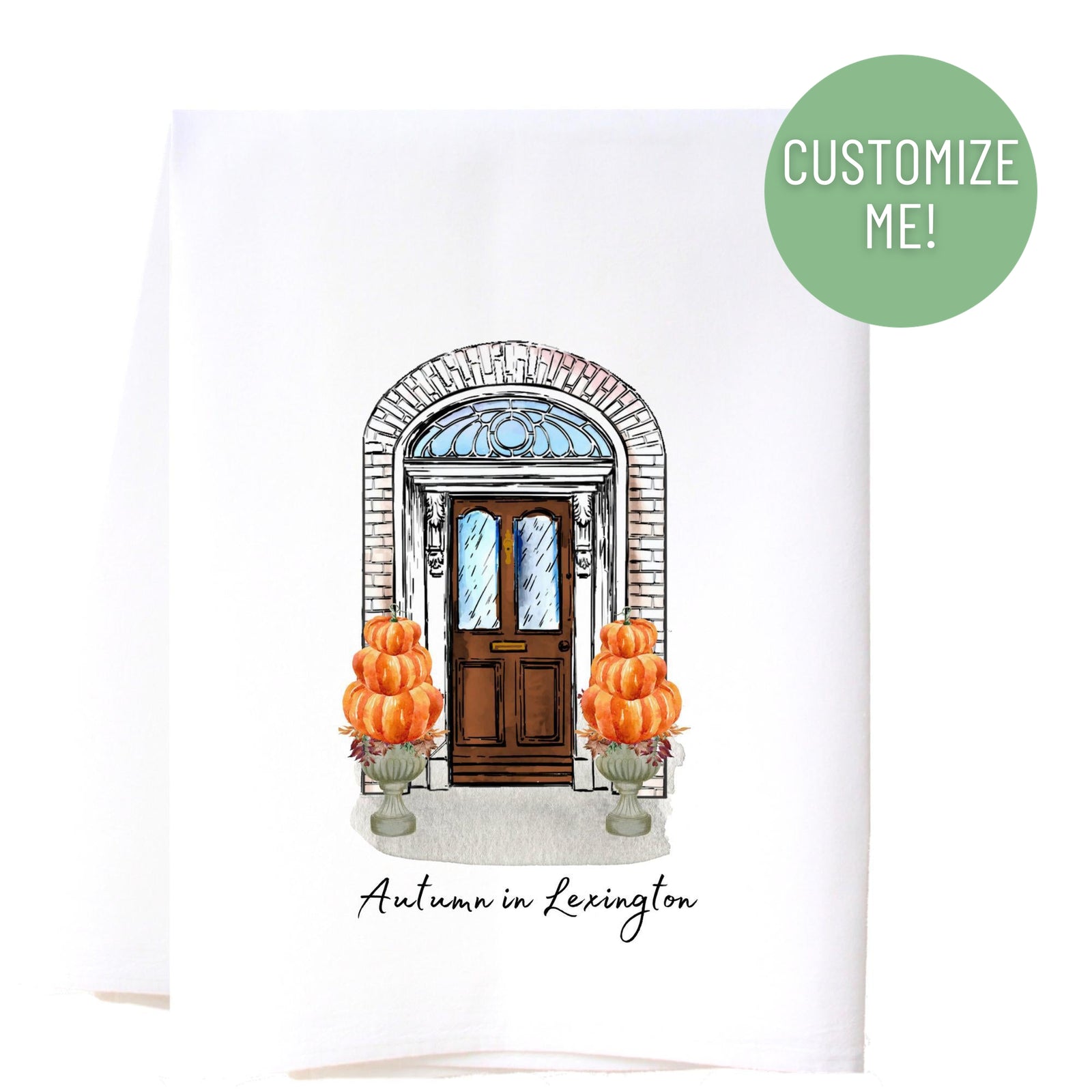 Autumn Door Kitchen Towel