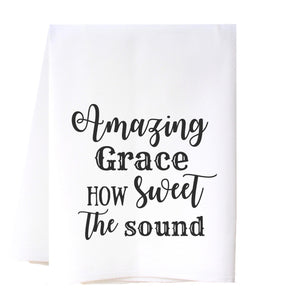 Amazing Grace Flour Sack Towel Kitchen Towel/Dishcloth - Southern Sisters