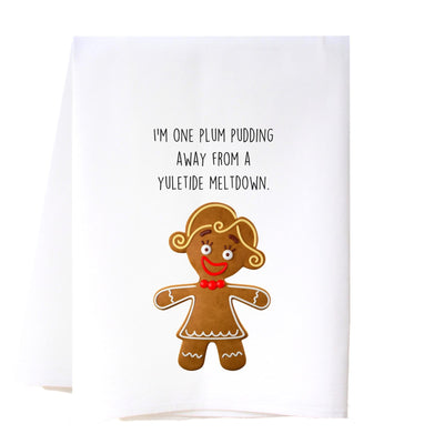 Yuletide Meltdown Flour Sack Towel