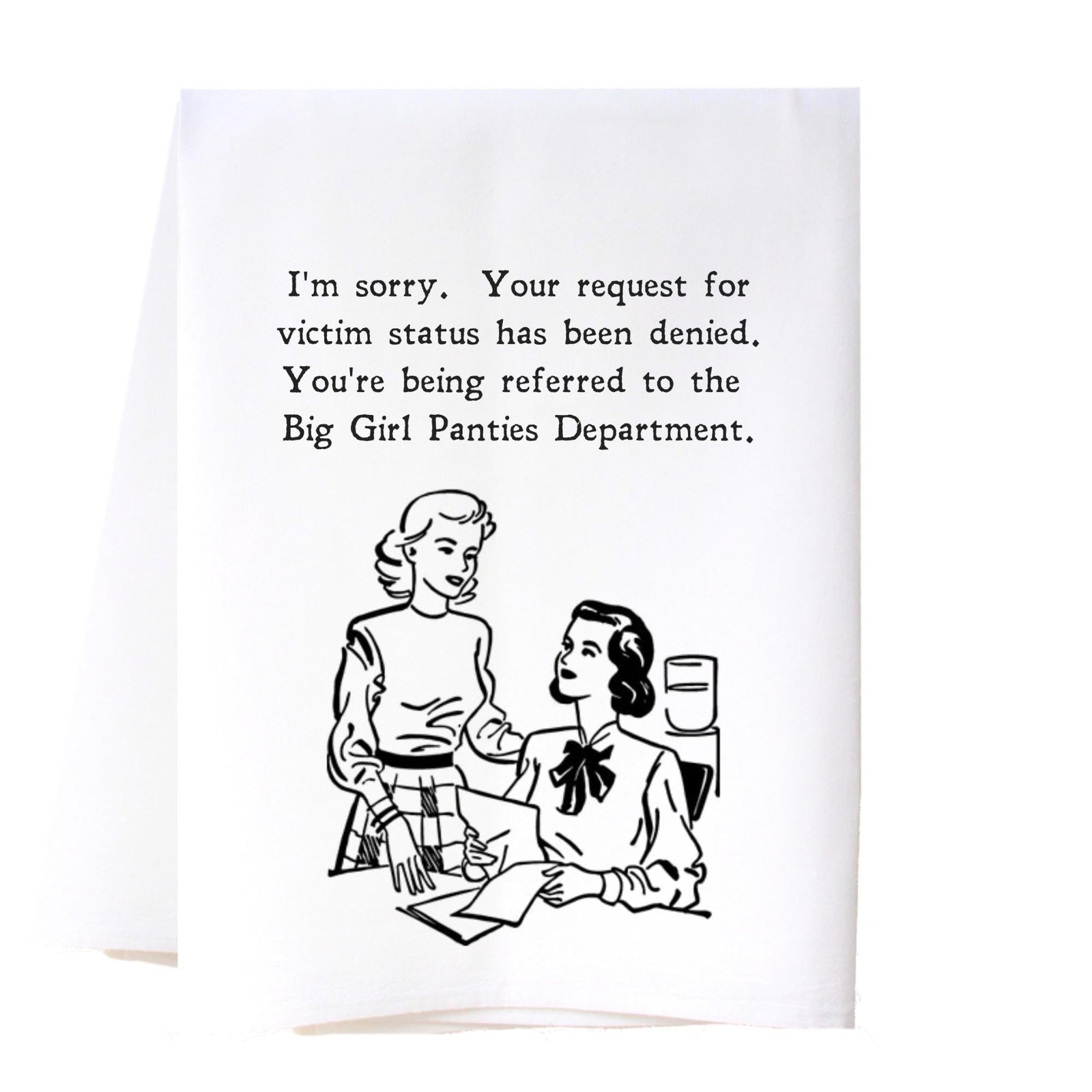 Big Girl Panties Flour Sack Towel Kitchen Towel/Dishcloth - Southern Sisters