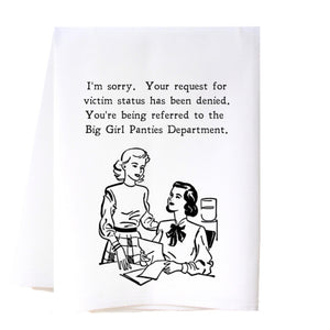 Big Girl Panties Flour Sack Towel Kitchen Towel/Dishcloth - Southern Sisters