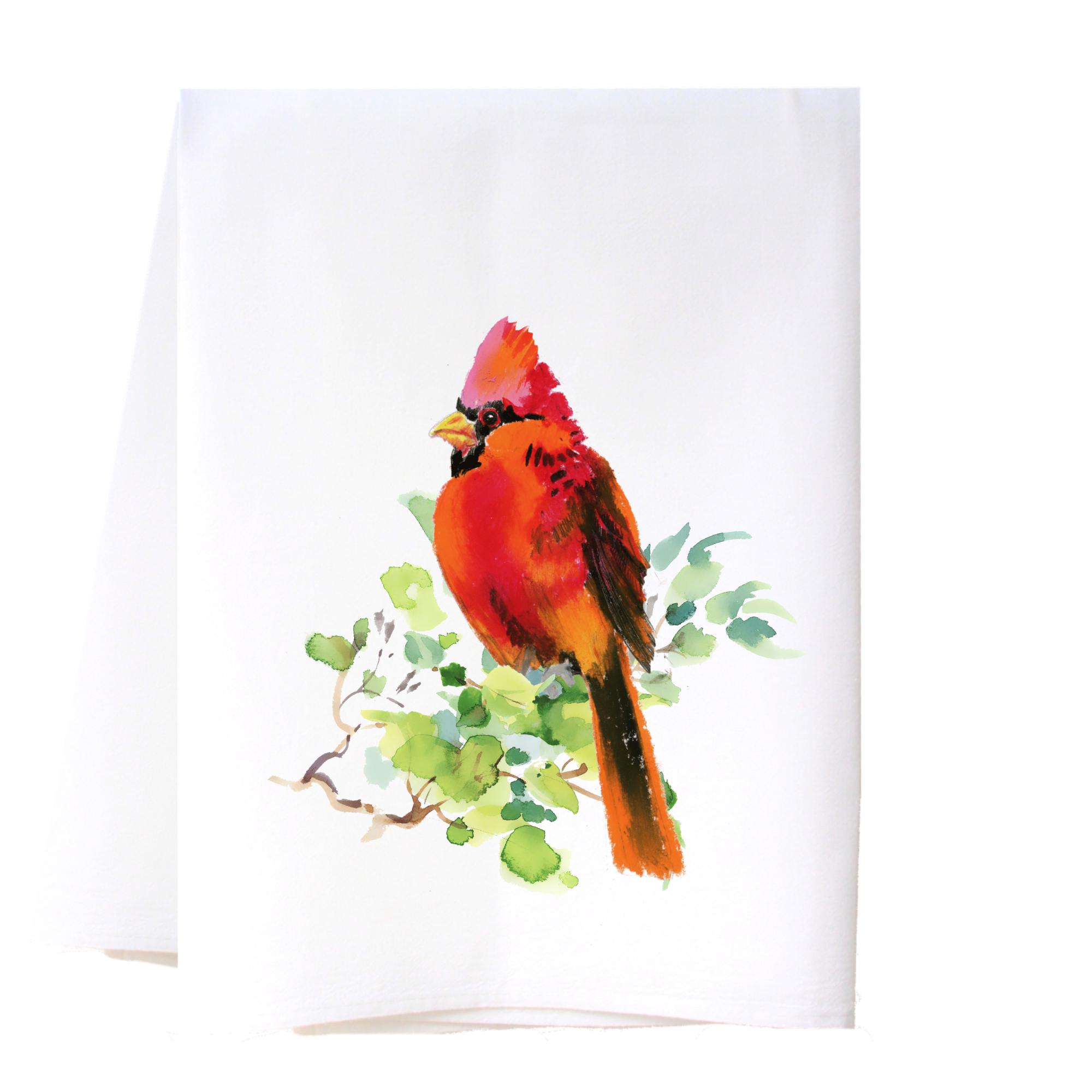 Cardinal Flour Sack Towel Kitchen Towel/Dishcloth - Southern Sisters
