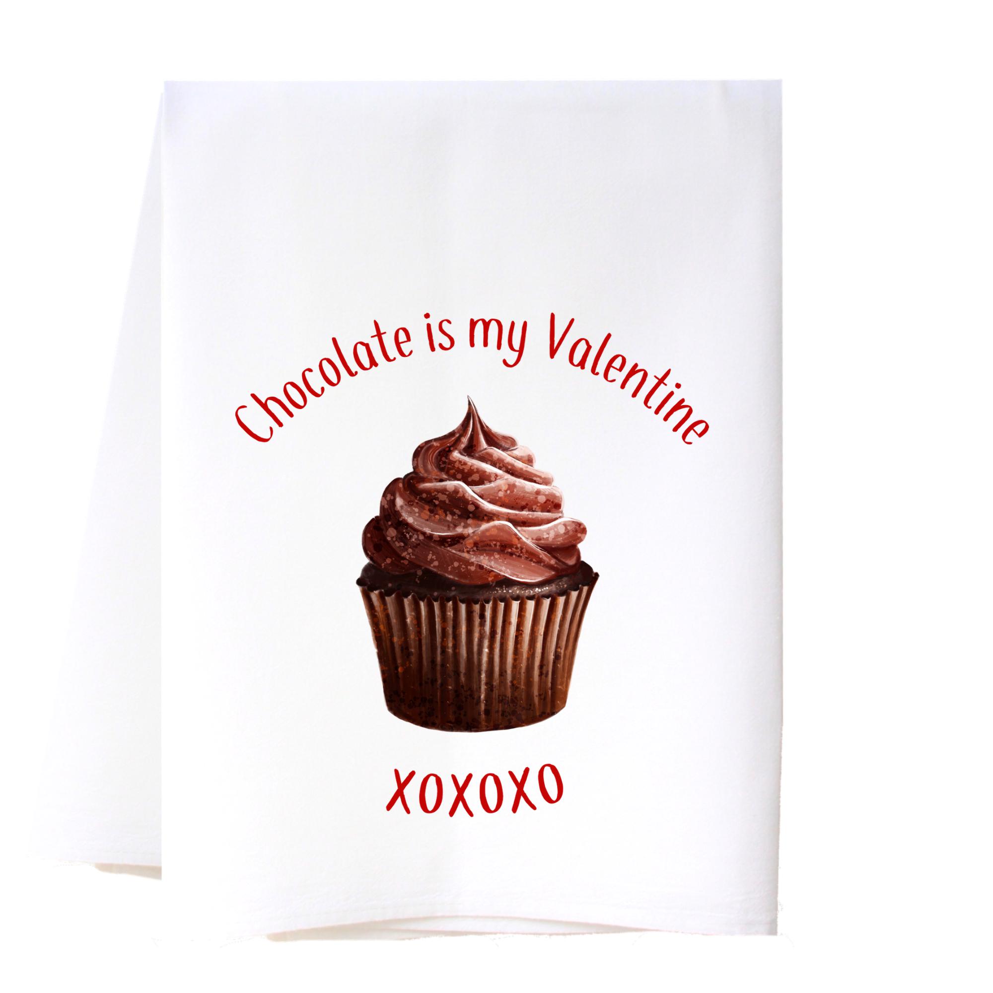 Chocolate Valentine Flour Sack Towel Kitchen Towel/Dishcloth - Southern Sisters
