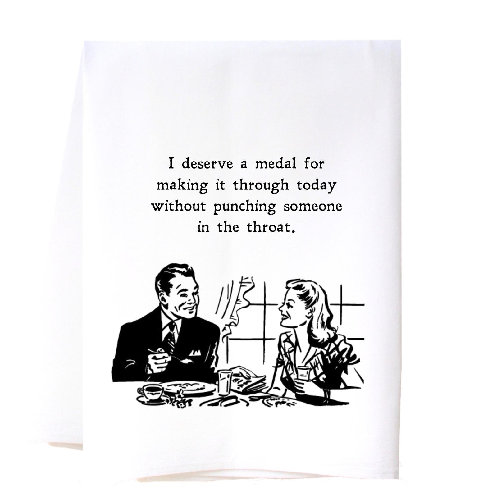 Deserve A Medal Kitchen Towel