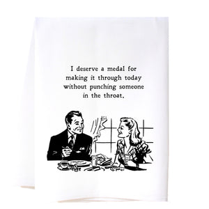 Deserve A Medal Kitchen Towel