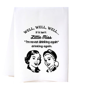 Drinking Again Flour Sack Towel Kitchen Towel/Dishcloth - Southern Sisters