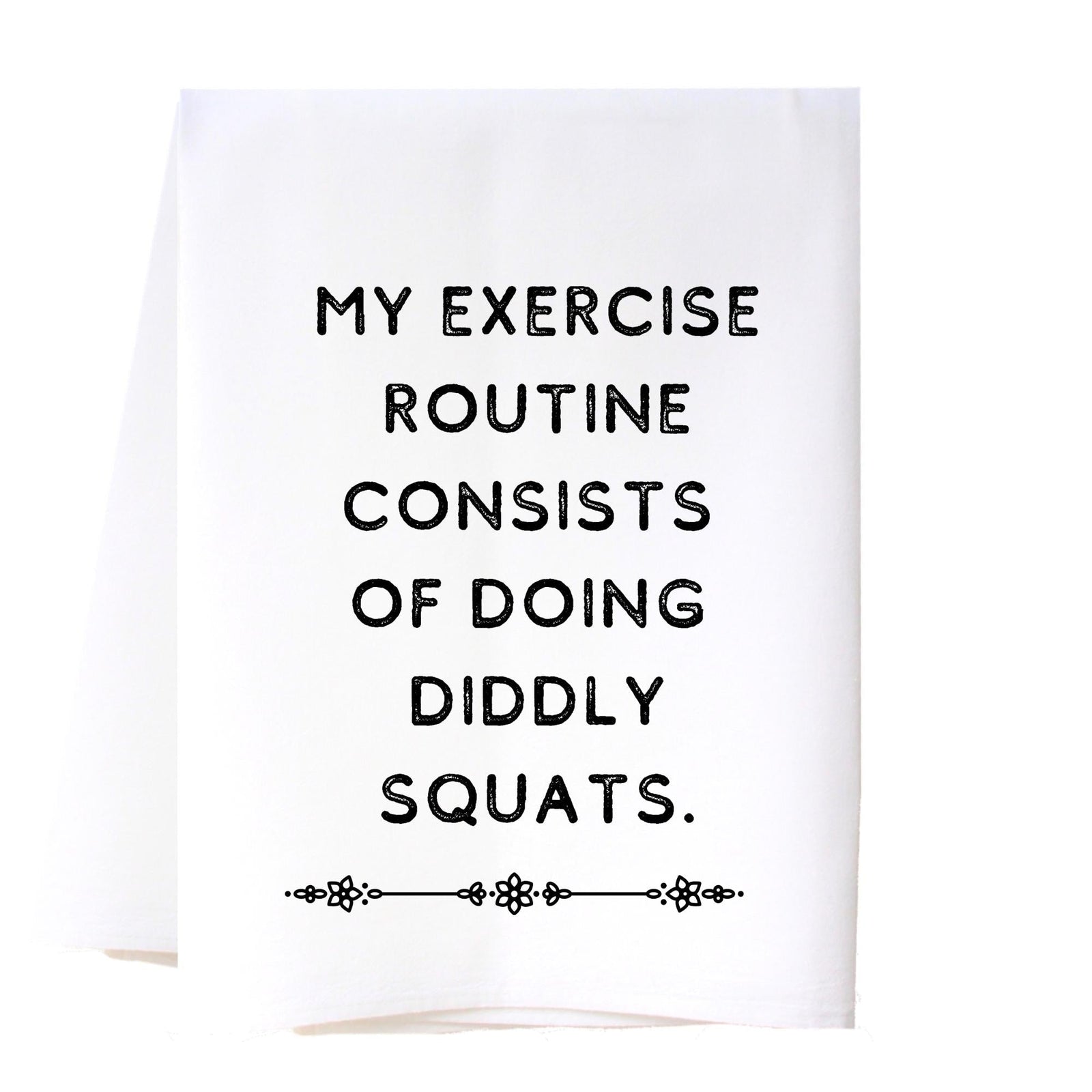 Diddly Squats Flour Sack Towel Kitchen Towel/Dishcloth - Southern Sisters