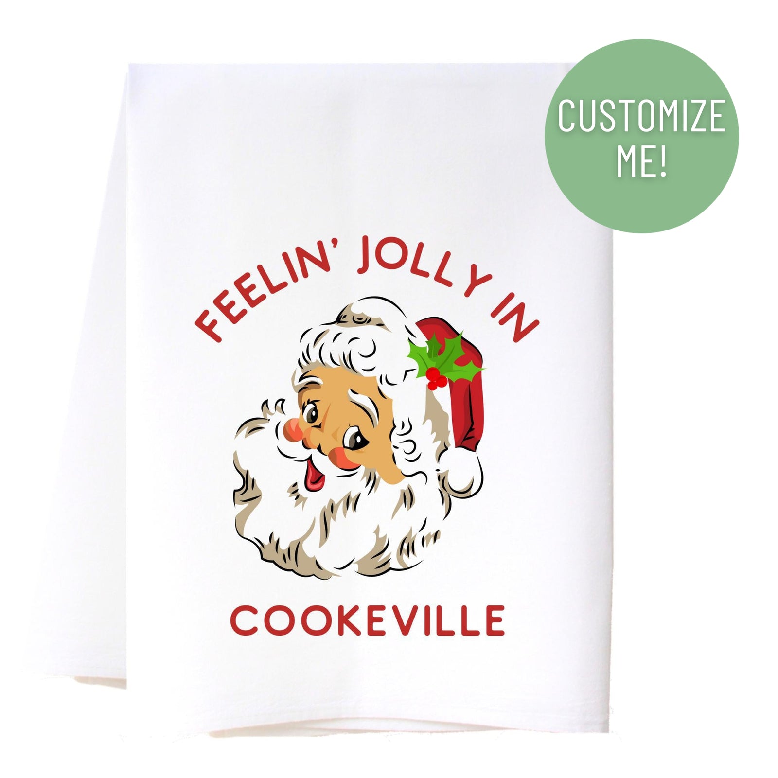Feelin' Jolly Kitchen Towel
