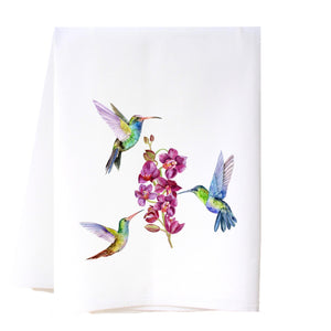 Hummingbird Trio Flour Sack Towel Kitchen Towel/Dishcloth - Southern Sisters