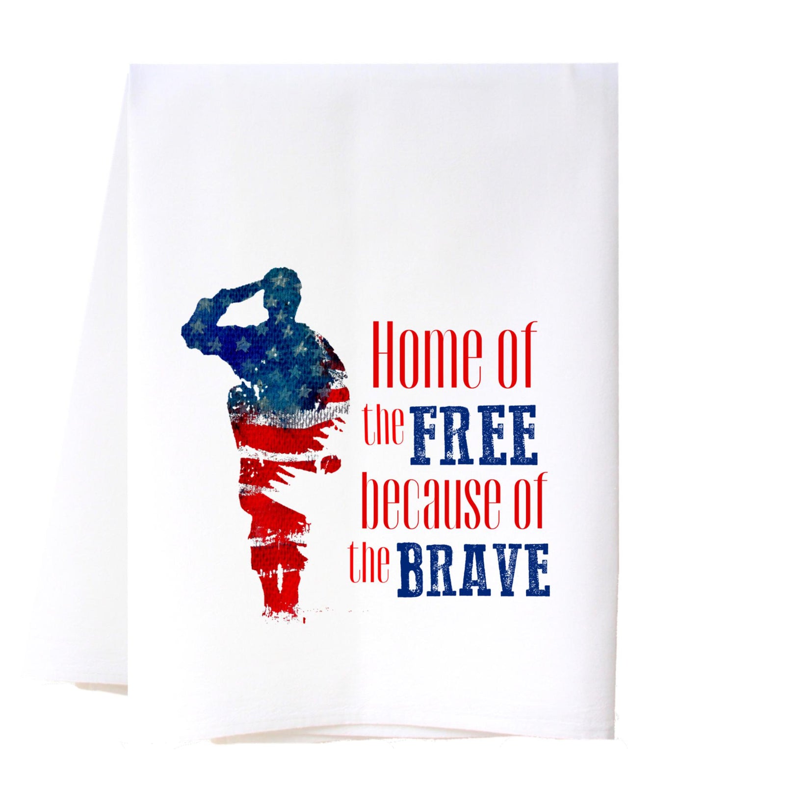 Home of the Free Flour Sack Towel Kitchen Towel/Dishcloth - Southern Sisters