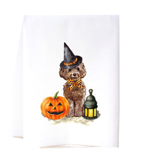 Halloween Dog Flour Sack Towel Kitchen Towel/Dishcloth - Southern Sisters