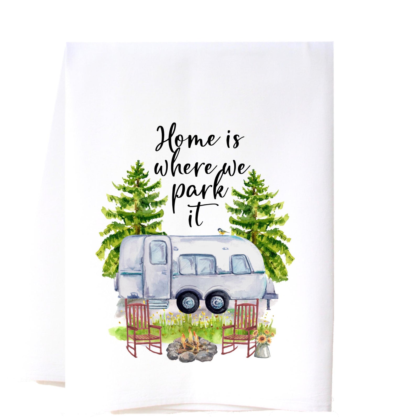 Park It Flour Sack Towel Kitchen Towel/Dishcloth - Southern Sisters