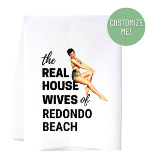 Real Housewives Bathing Beauty Kitchen Towel Kitchen Towels - Southern Sisters